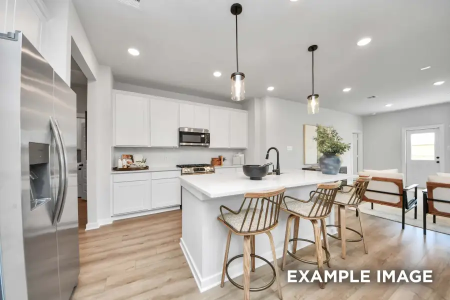 Representative furnished interior of a home built from the The Brazos F by Davidson Homes LLC in Emberly, Beasley (Image 7).