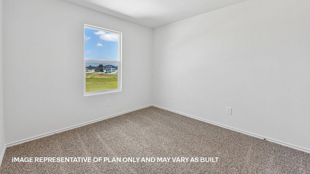 Representative unfurnished interior of a home built from the The Livingston by D.R. Horton in Valverde, Bastrop (Image 20).