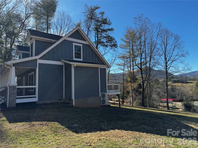 Exterior details and patio area of a home in , Leicester (Image 3).