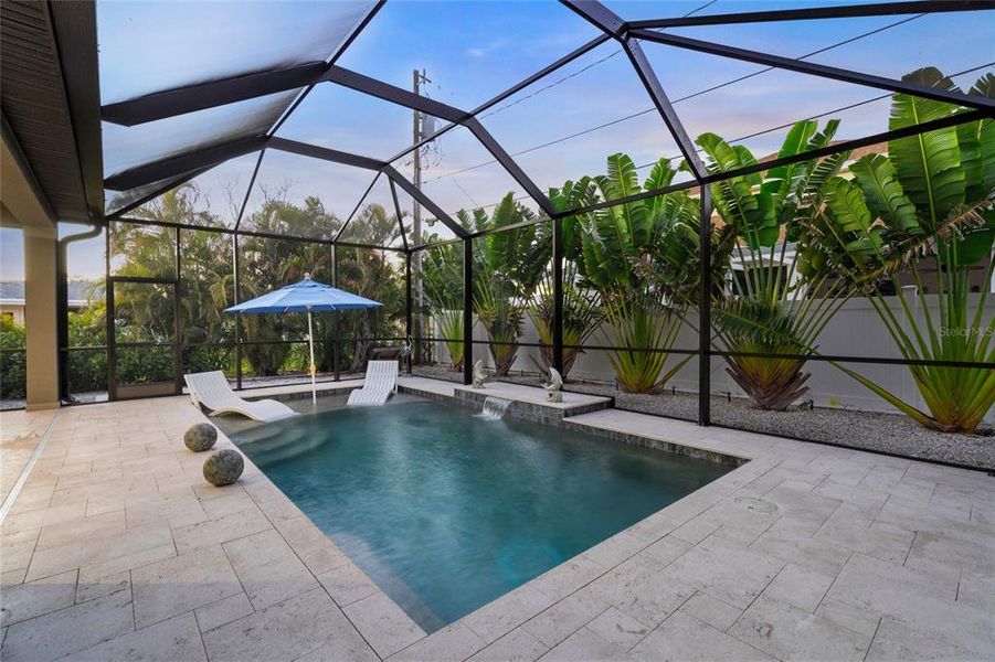 Exterior details and patio area of a home in , Venice (Image 4). Exterior details and patio area of a home in , Venice (Image 4).