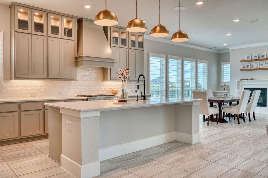 Furnished interior view inside a new home in , Friendswood (Image 35).