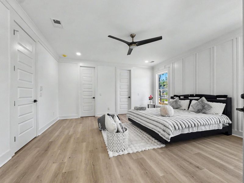 Furnished interior view inside a new home in , Summerville (Image 17). Furnished interior view inside a new home in , Summerville (Image 17).
