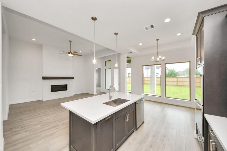 Furnished interior view inside a new home in Marvida, Cypress (Image 8). Furnished interior view inside a new home in Marvida, Cypress (Image 8).