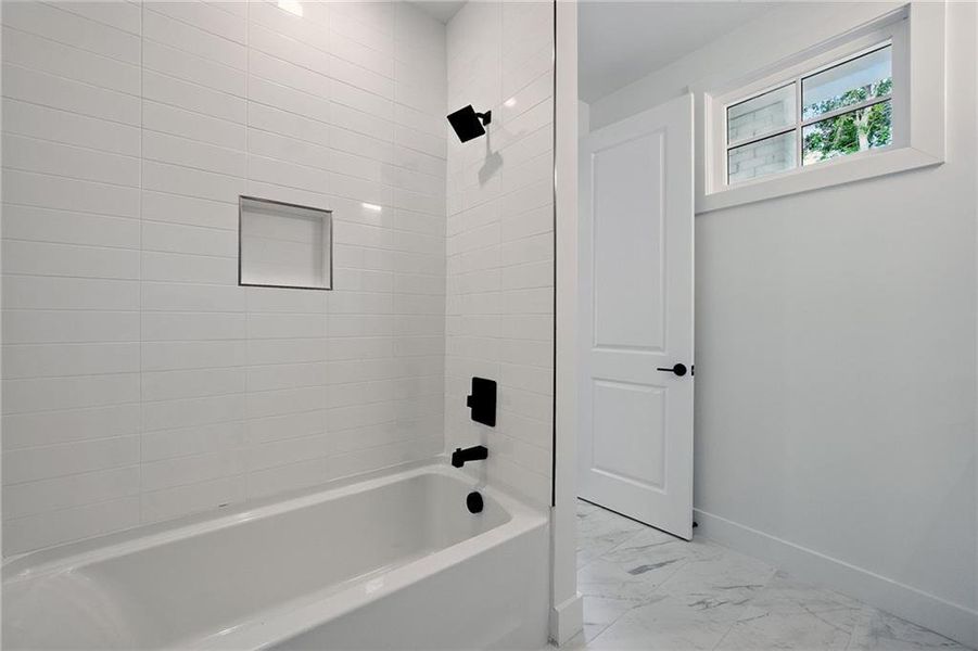 Furnished interior view inside a new home in , Atlanta (Image 11).