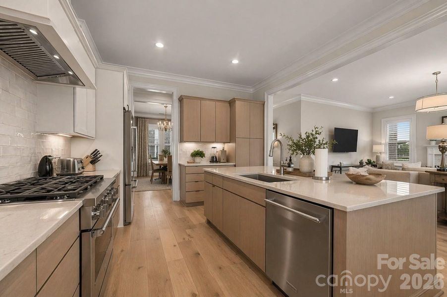 Furnished interior view inside a new home in , Stanley (Image 5).