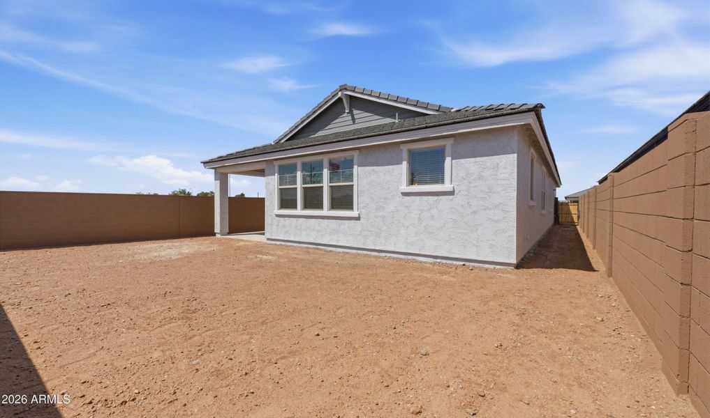 Chalet Lot #23 Back Exterior (1)