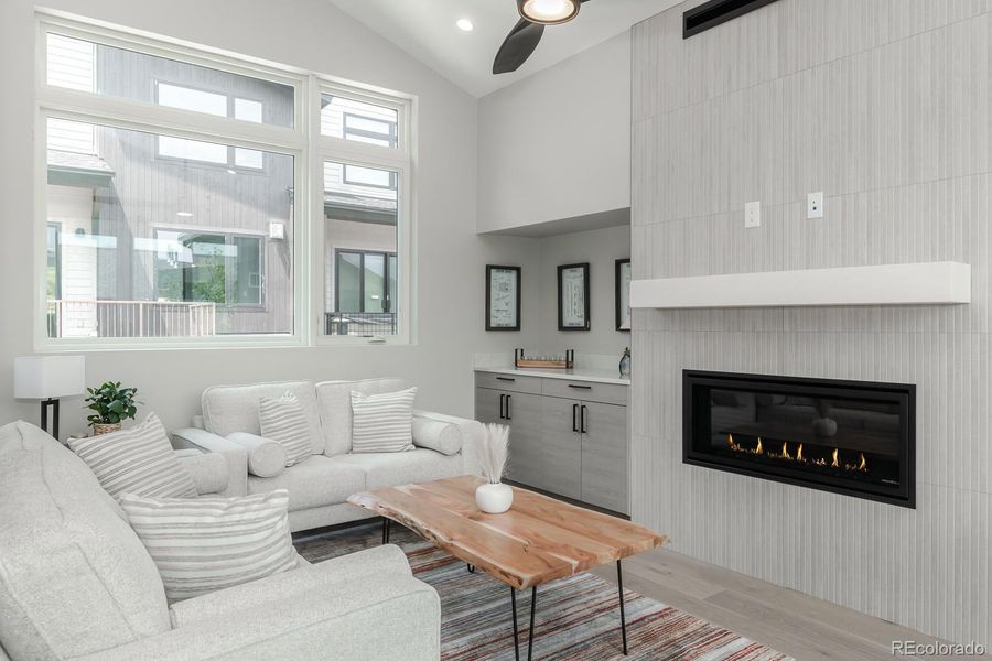 Furnished interior view inside a new home in , Winter Park (Image 17).
