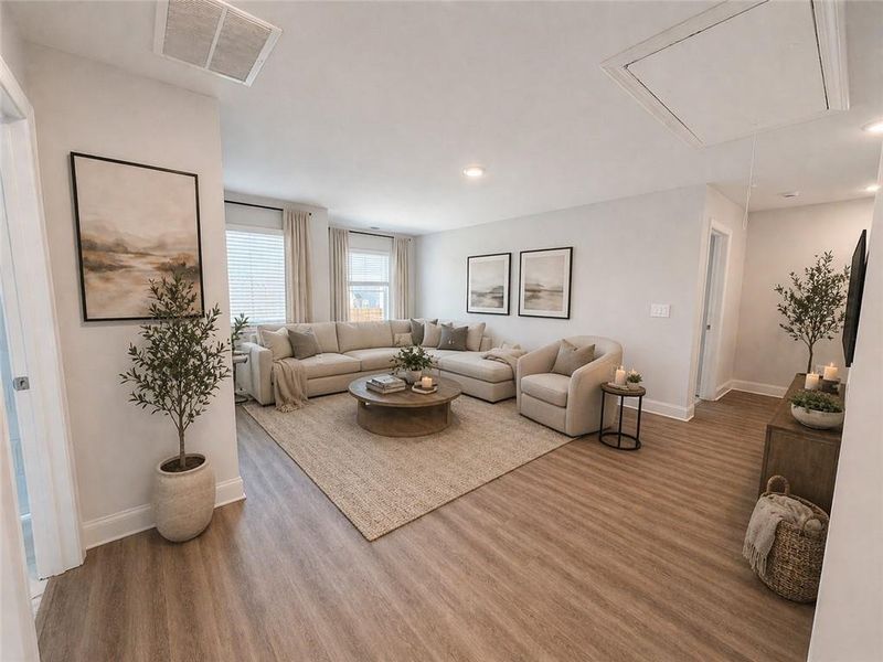 Furnished interior view inside a new home in , Bonaire (Image 3).