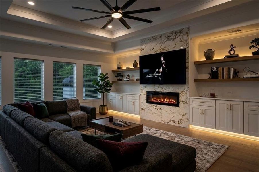 Furnished interior view inside a new home in , Bethlehem (Image 13).
