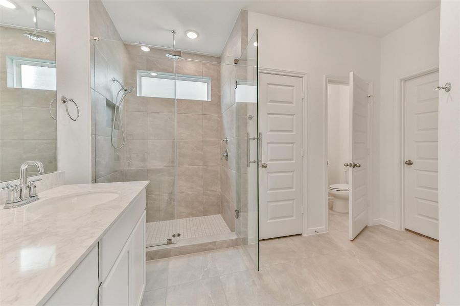 Furnished interior view inside a new home in Anderson Lake, Houston (Image 7).