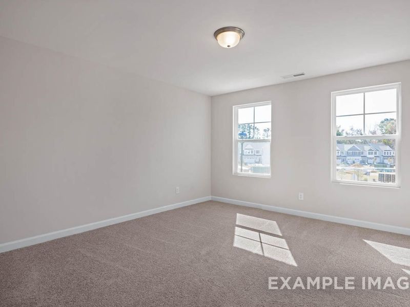 Spacious, unfurnished interior of a new home in Wendell Ridge, Wendell (Image 20).
