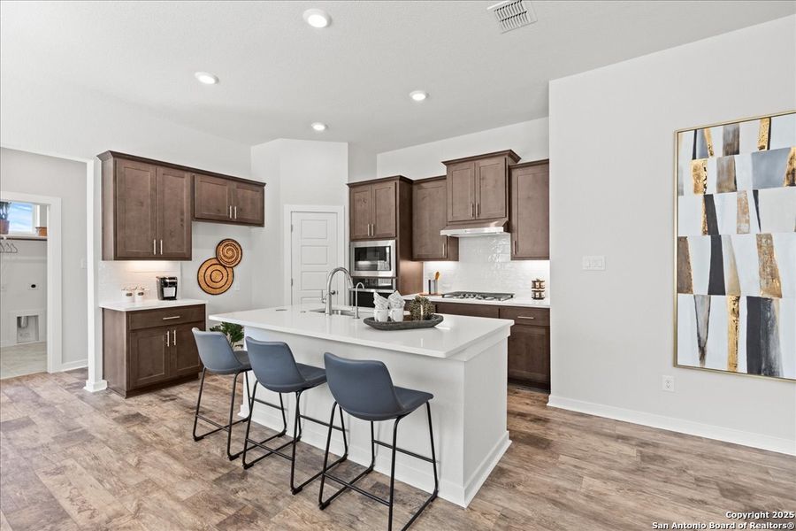 Furnished interior in a model home at Stream Waters in Seguin (Image 17). Furnished interior in a model home at Stream Waters in Seguin (Image 17).