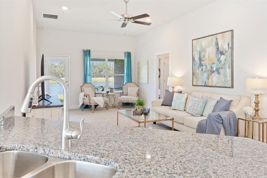 Furnished interior view inside a new home in Palm Coast, Palm Coast (Image 22).