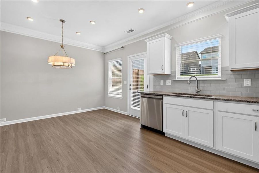 Furnished interior view inside a new home in Fuller Station, Loganville (Image 35).