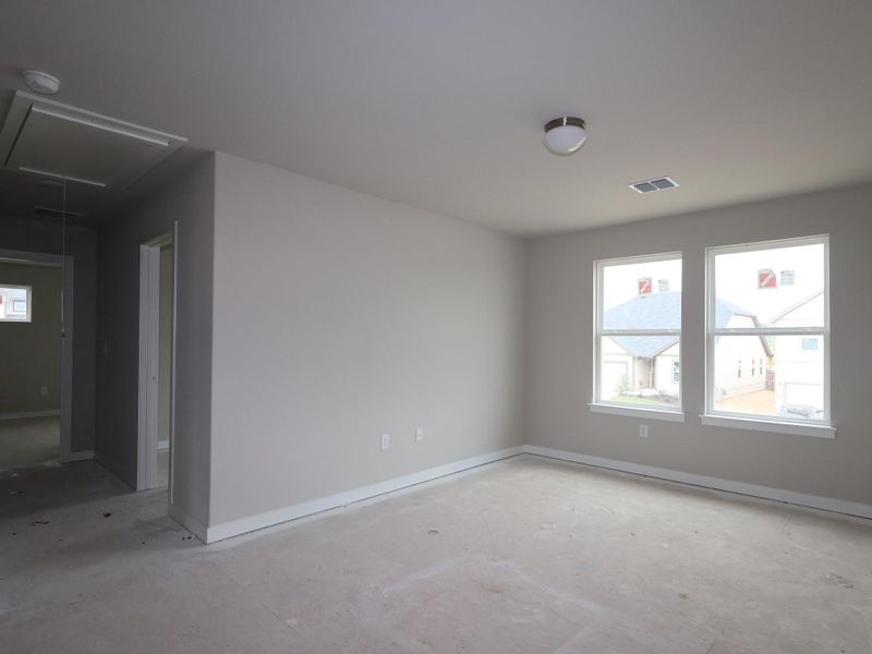 In-progress construction of a new home in Cascades at Onion Creek, Austin, TX (Image 5).