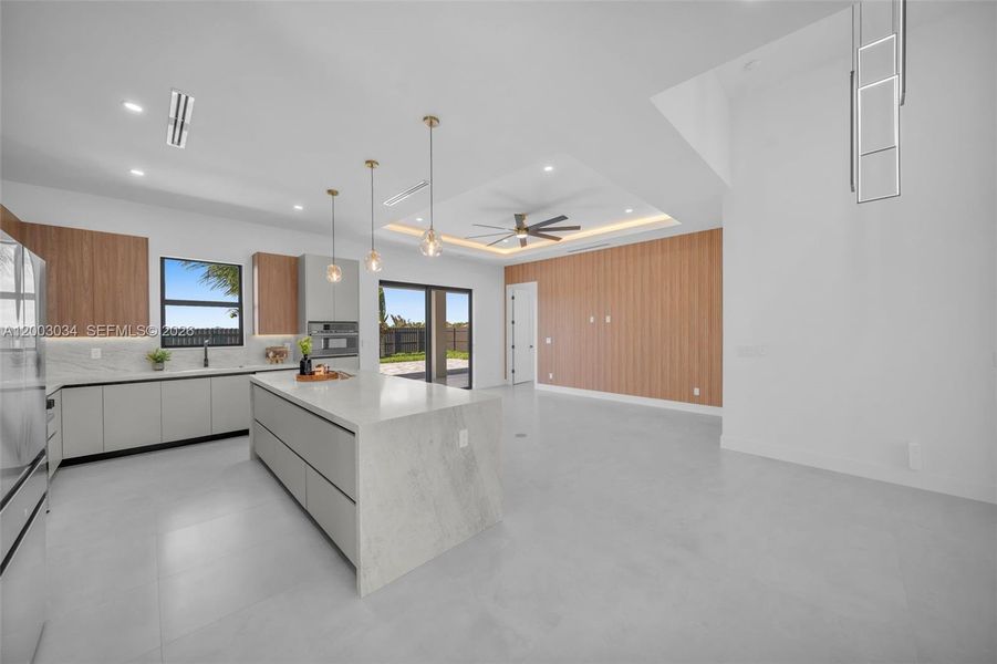 Furnished interior view inside a new home in , Cape Coral (Image 16).