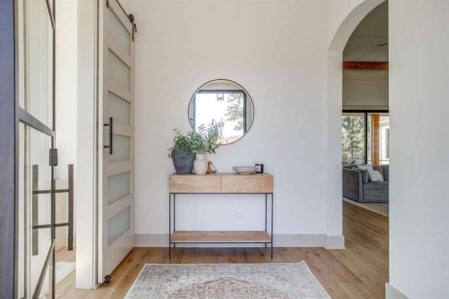 Furnished interior view inside a new home in , Weatherford (Image 33).