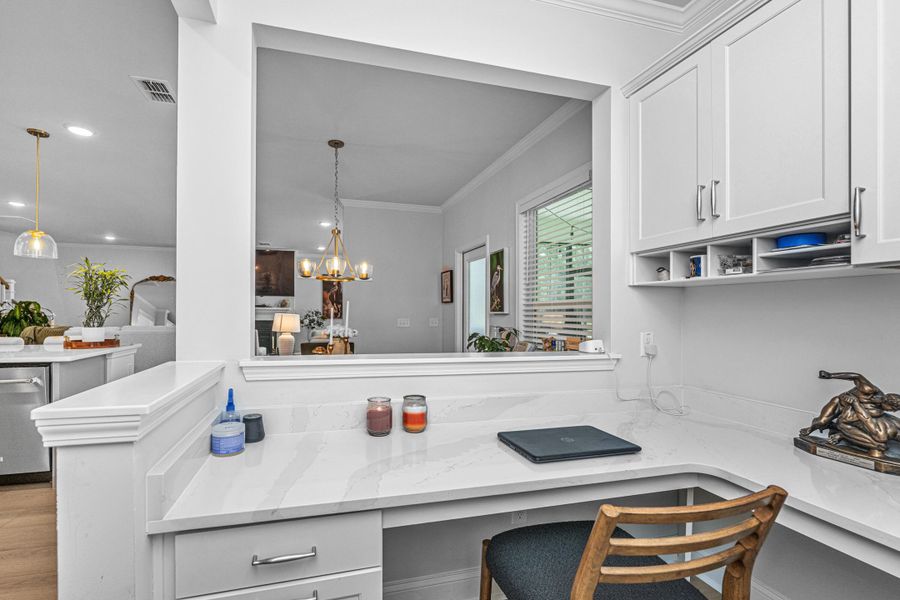Furnished interior view inside a new home in Sea Island Preserve, Johns Island (Image 44).