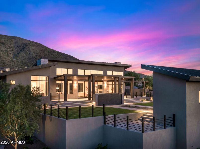 Rendering - Backyard with pool Rendering - Backyard with pool