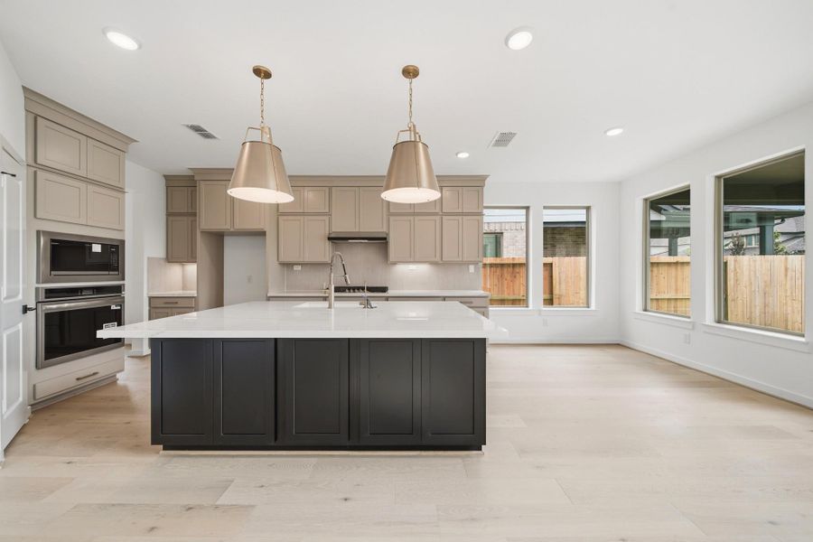 Furnished interior view inside a new home in Sienna 45', 50', Missouri City (Image 5).