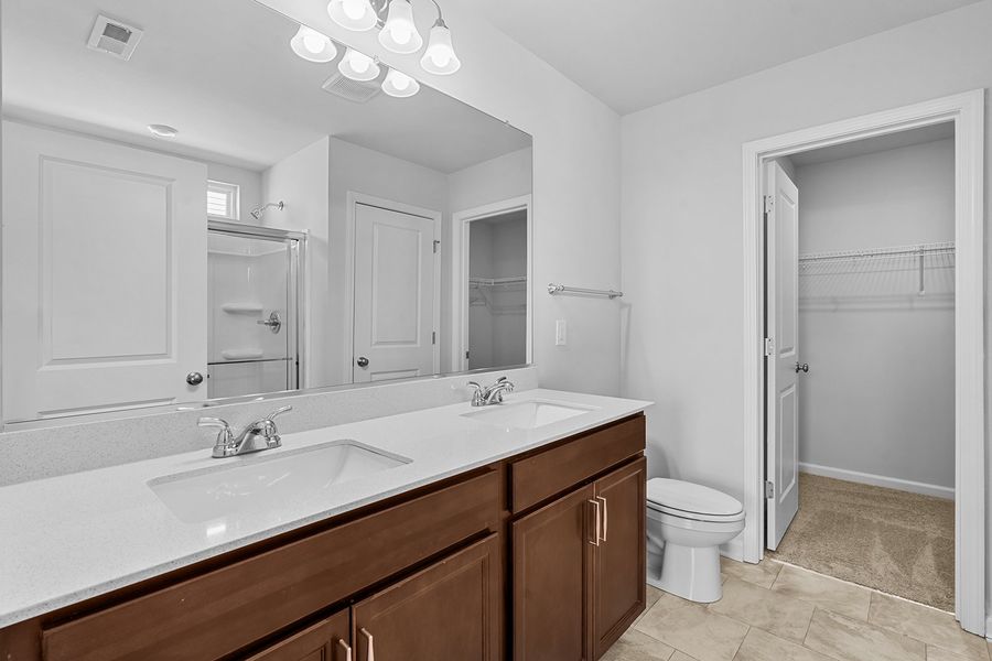 Furnished interior view inside a new home in Hanes Lake, Winston-Salem (Image 12).