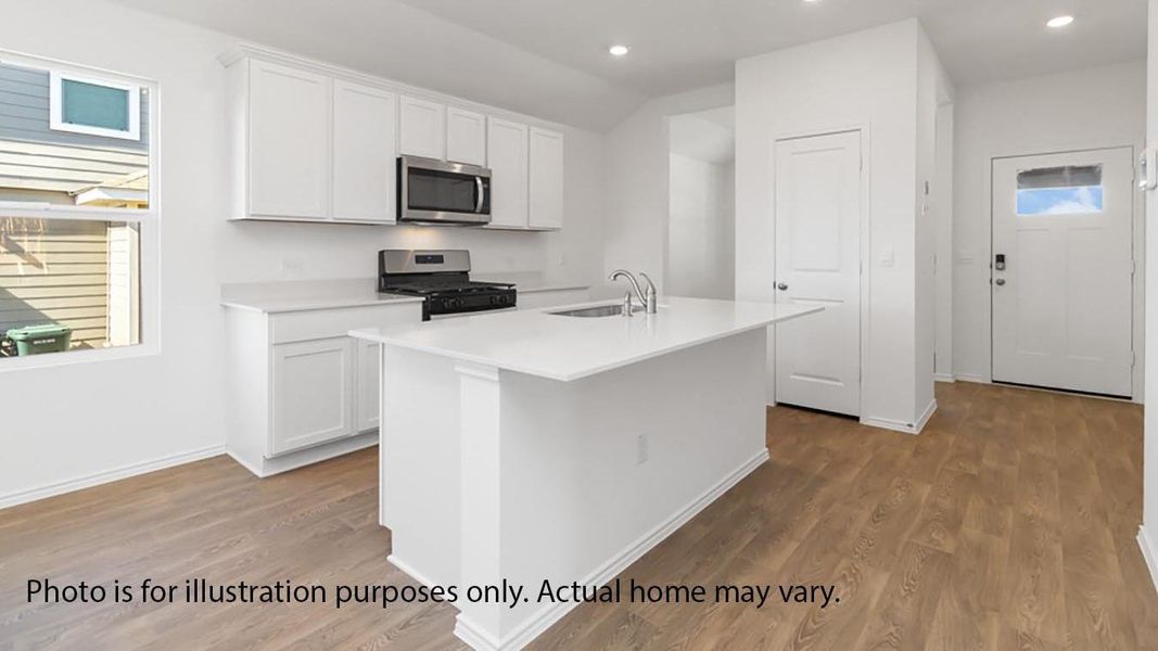 Furnished interior view inside a new home in Talavera, Kyle (Image 4).