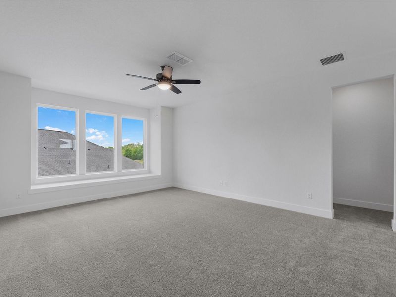 Spacious, unfurnished interior of a new home in Tompkins Reserve, Katy (Image 18). Spacious, unfurnished interior of a new home in Tompkins Reserve, Katy (Image 18).