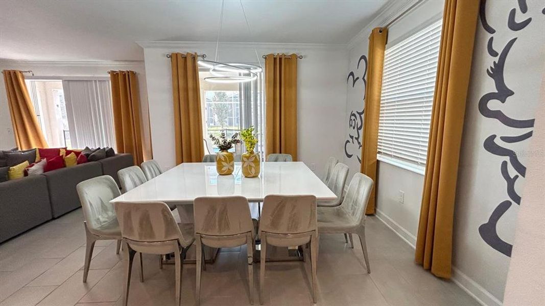 Furnished interior view inside a new home in , Davenport (Image 26).