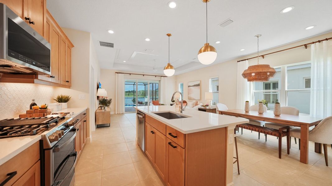 Representative furnished interior of a home built from the Heritage 2 by Neal Communities in Wildleaf, Parrish (Image 10).