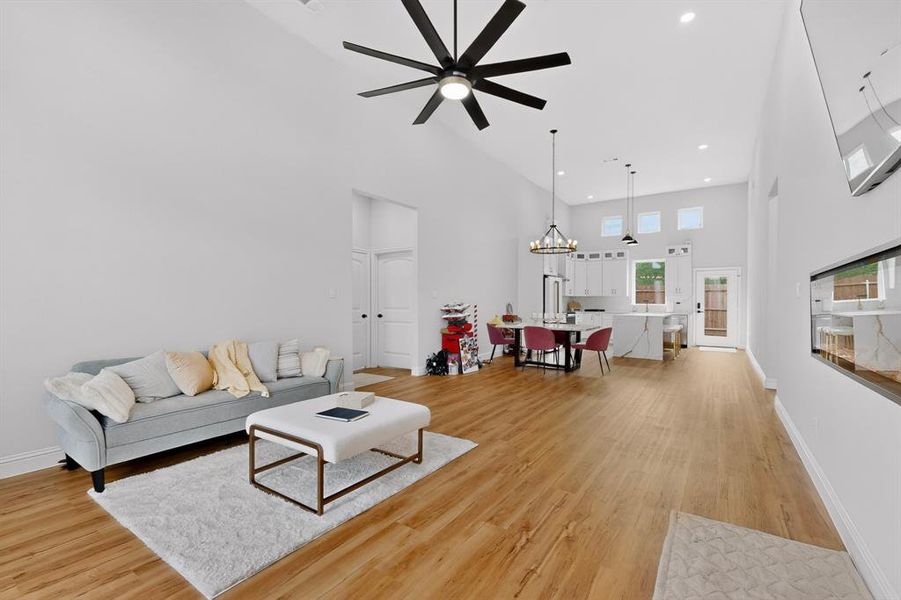 Furnished interior view inside a new home in , Granbury (Image 11).