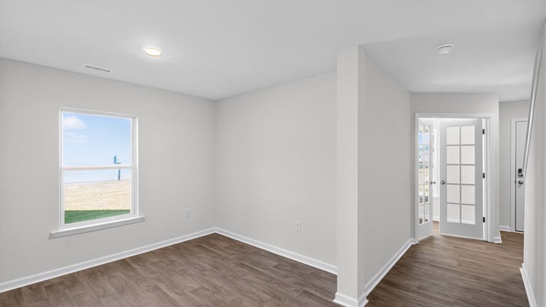 Spacious, unfurnished interior of a new home in Olive Branch, Clayton (Image 12). Spacious, unfurnished interior of a new home in Olive Branch, Clayton (Image 12).