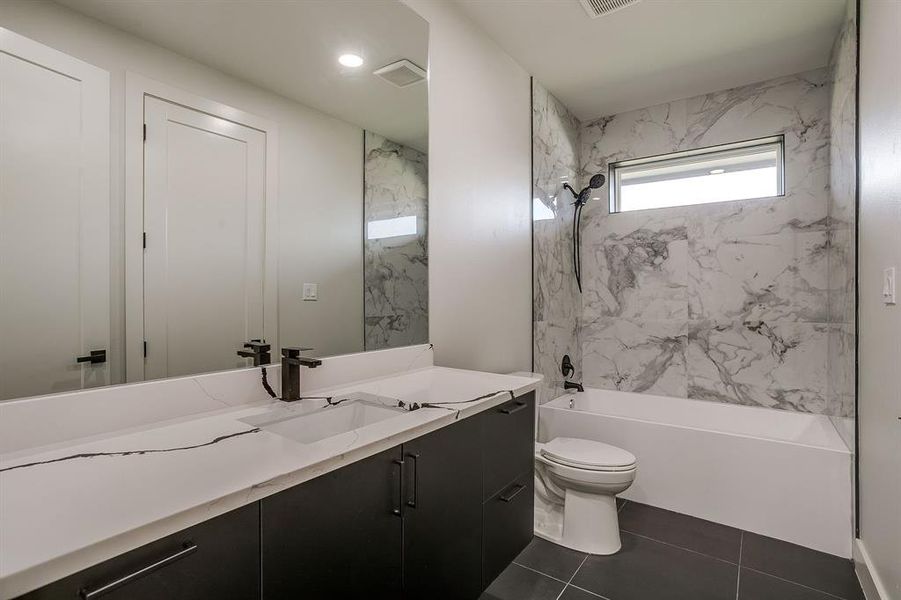 Furnished interior view inside a new home in , Arlington (Image 12).