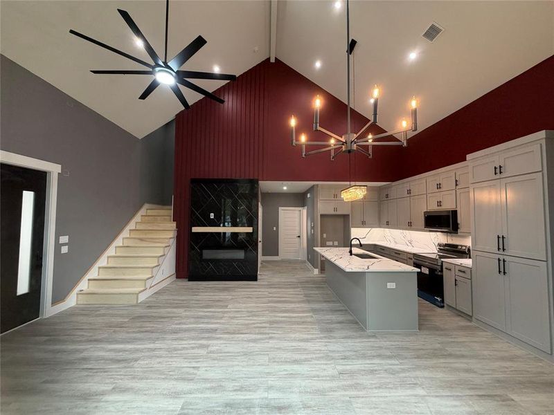 Furnished interior view inside a new home in , Quinlan (Image 3).