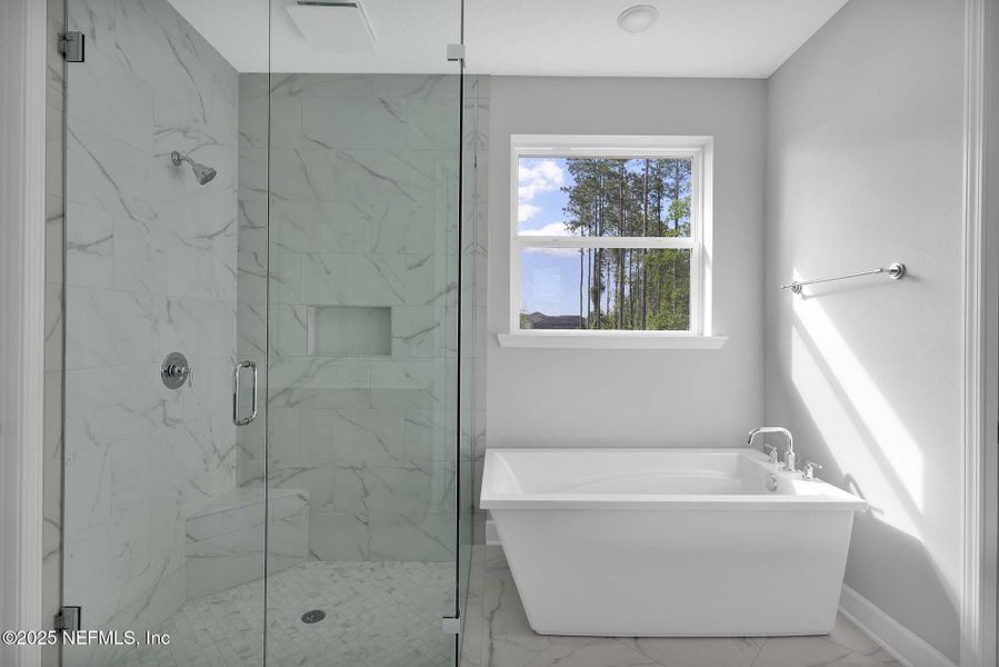 Furnished interior view inside a new home in Reflections at Nocatee, Ponte Vedra (Image 11). Furnished interior view inside a new home in Reflections at Nocatee, Ponte Vedra (Image 11).