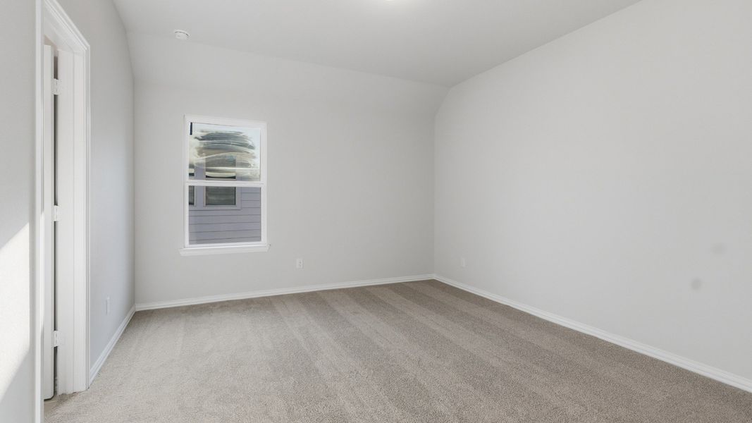 Furnished interior view inside a new home in The Woodlands Hills, Willis (Image 25).