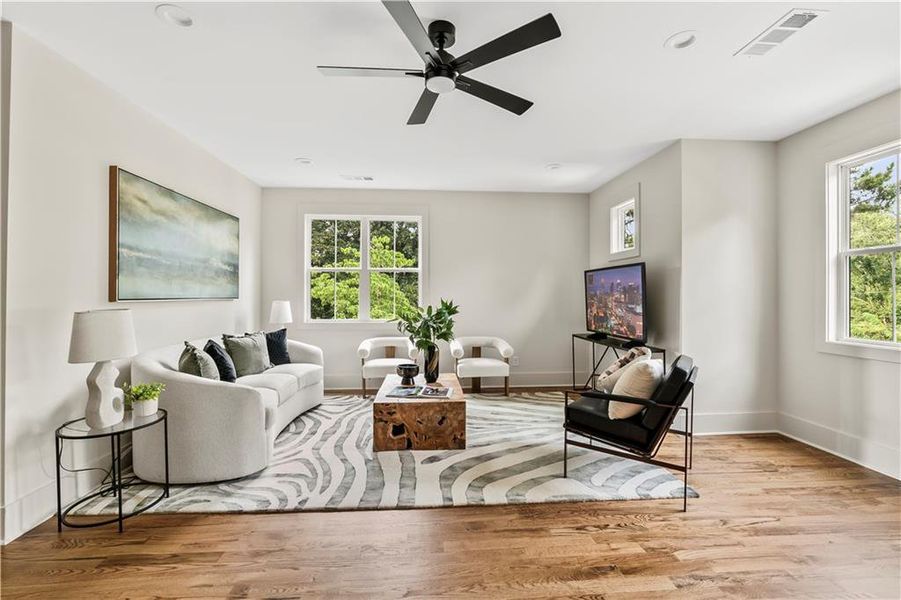 Furnished interior view inside a new home in , Decatur (Image 50). Furnished interior view inside a new home in , Decatur (Image 50).
