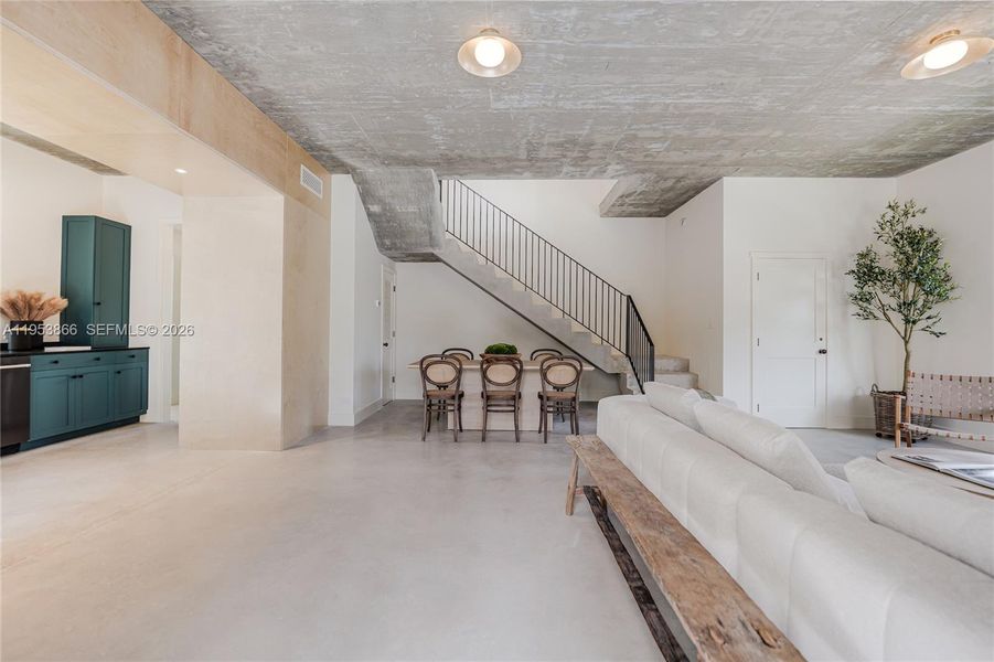 Furnished interior view inside a new home in , Miami (Image 6).