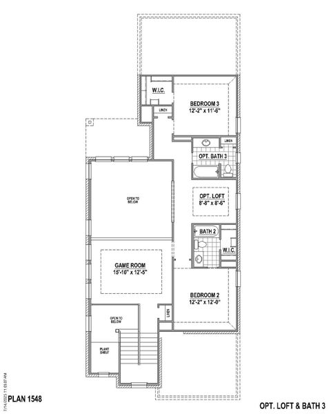 Plan 1458 Options 3 Plan 1458 Options 3