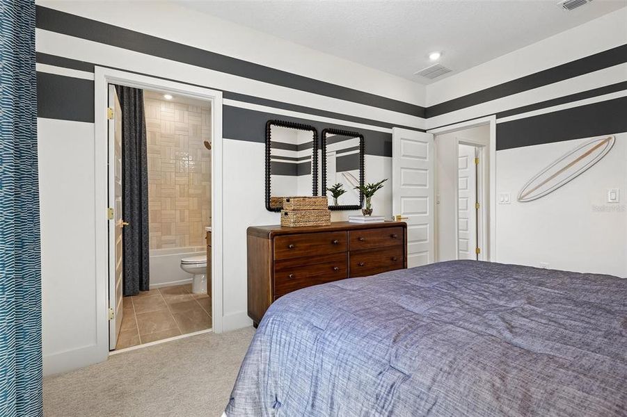 Furnished interior view inside a new home in Northlake at Ovation, Winter Garden (Image 10).