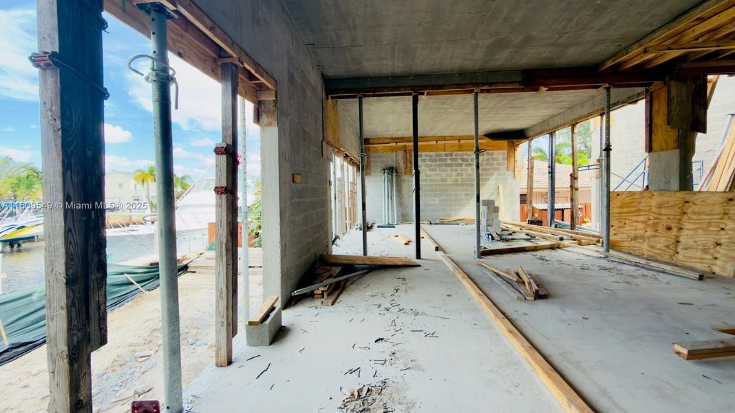 In-progress construction of a new home in , Pompano Beach, FL (Image 13). In-progress construction of a new home in , Pompano Beach, FL (Image 13).