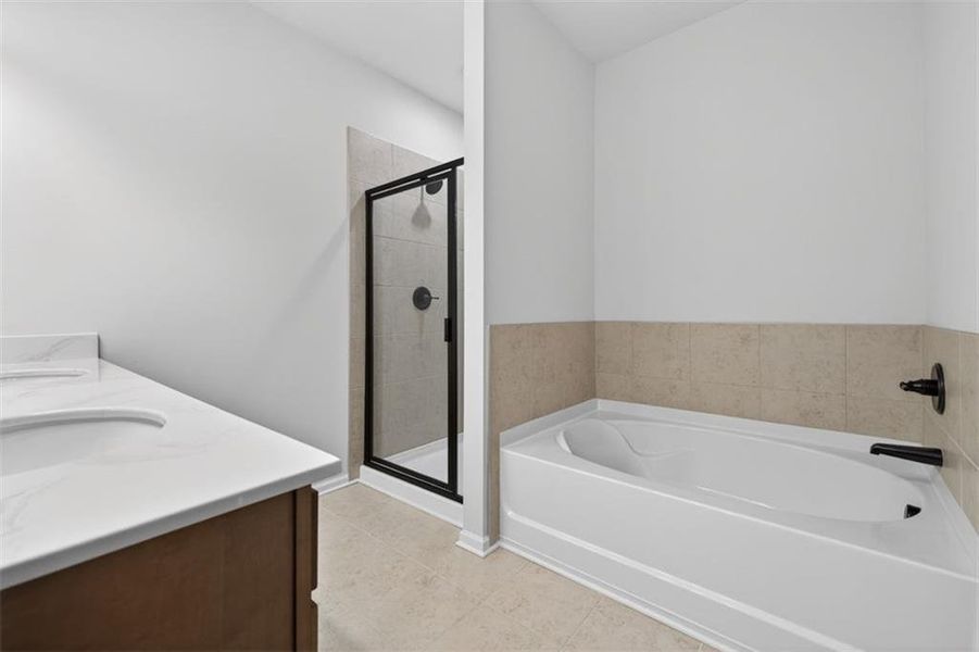 Furnished interior view inside a new home in Fuller Station, Loganville (Image 6).