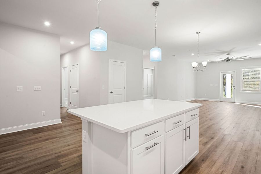 Furnished interior view inside a new home in Waterways, Richmond Hill (Image 5).