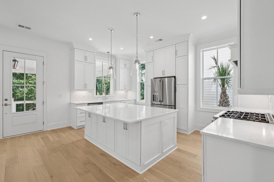 Furnished interior view inside a new home in , Johns Island (Image 6).