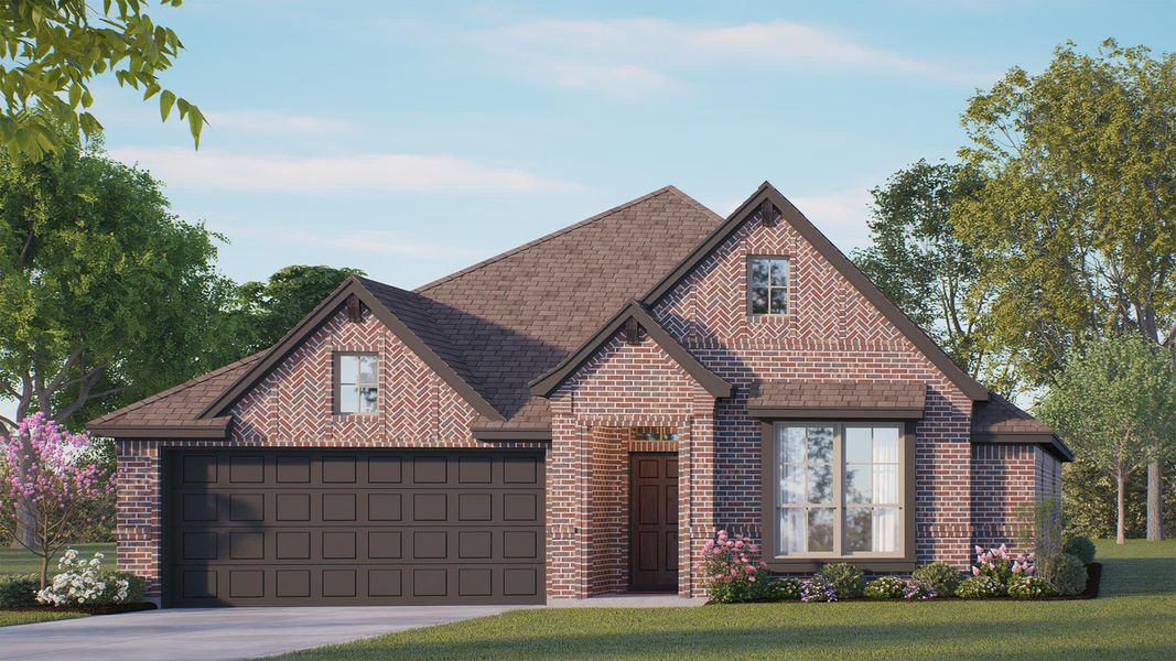 Elevation C | Concept 1937 at El Dorado in Granbury, TX by Landsea Homes