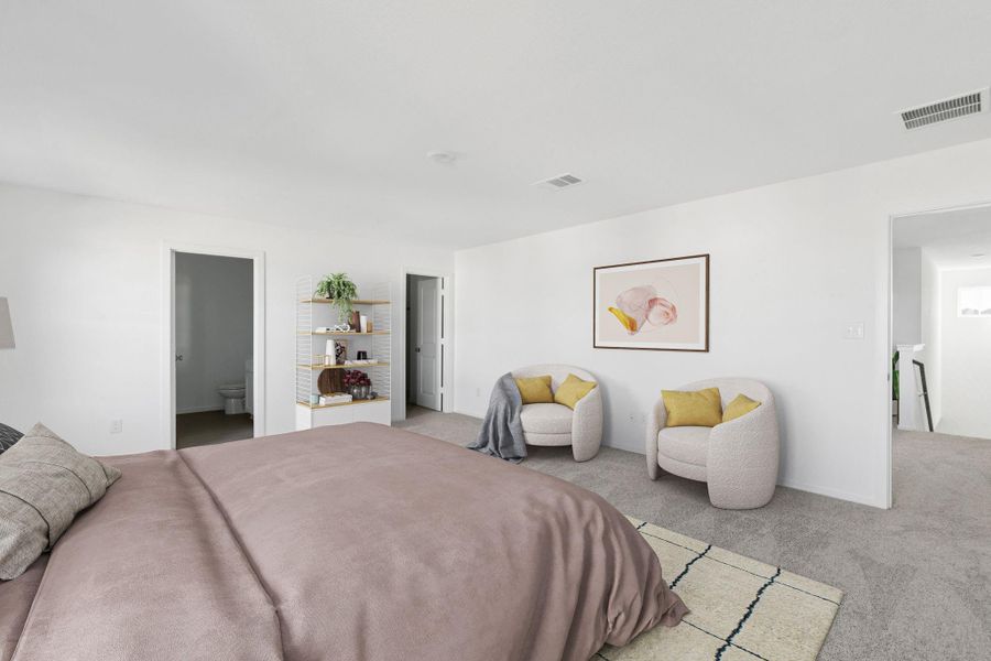 Furnished interior view inside a new home in Montgomery Bend, Montgomery (Image 16).
