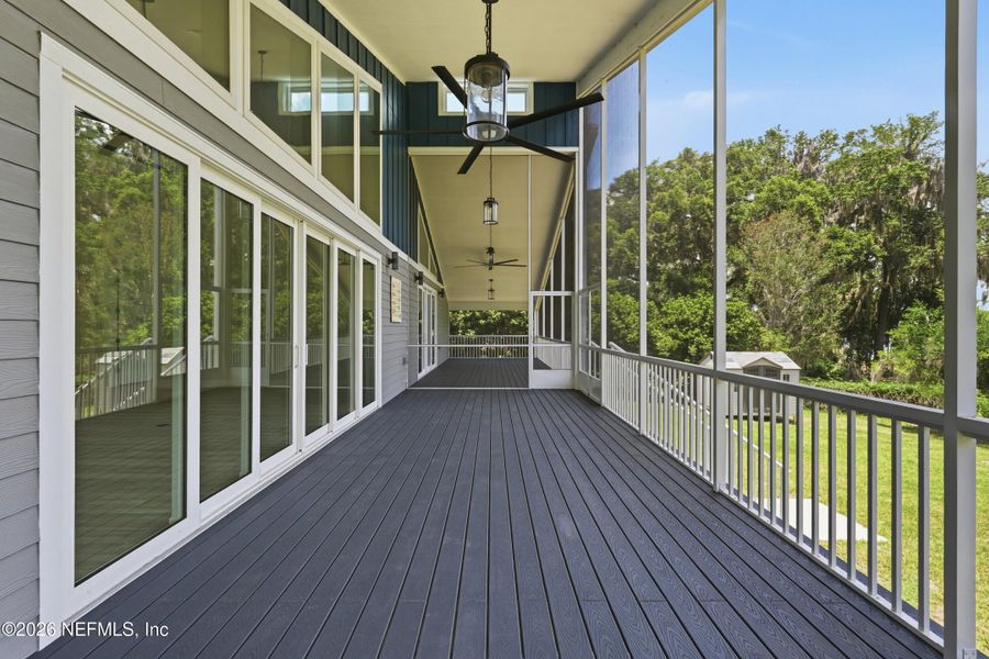 Exterior details and patio area of a home in , Melrose (Image 3).