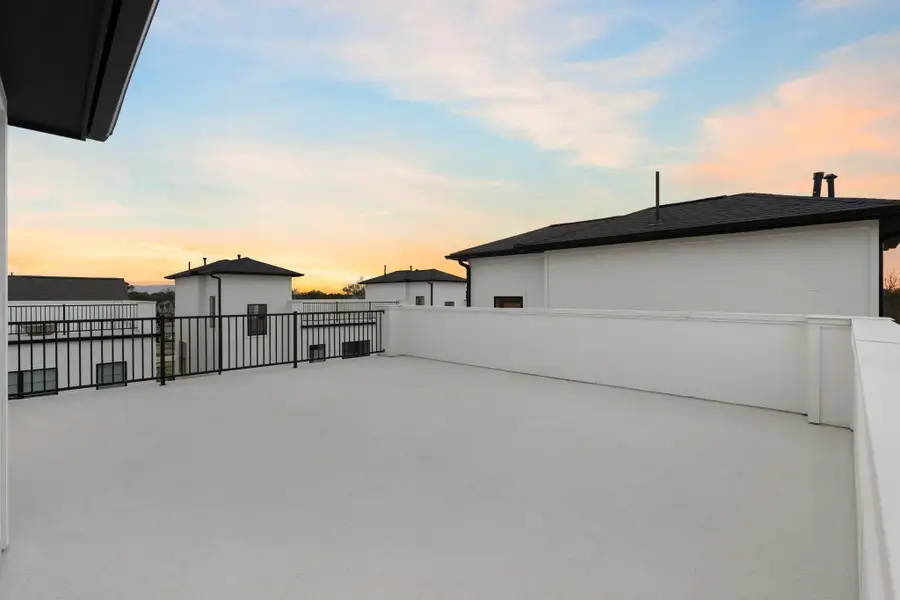 Exterior details and patio area of a home in , Houston (Image 4).