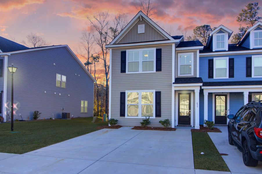 Front exterior of a new home in , Summerville, SC, highlighting curb appeal (Image 27).