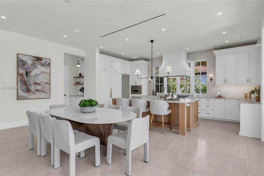 Furnished interior view inside a new home in , South Miami (Image 6).