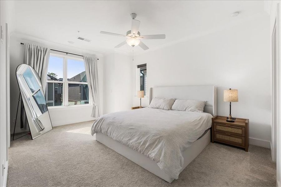 Furnished interior view inside a new home in , Alpharetta (Image 29). Furnished interior view inside a new home in , Alpharetta (Image 29).